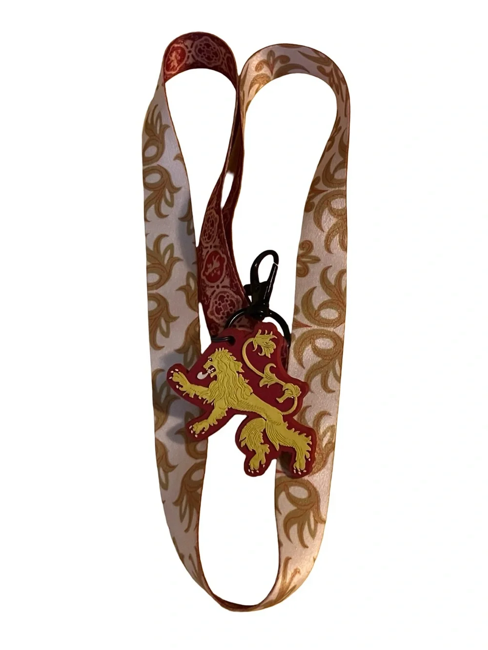 Game of Thrones House Lannister Lanyard Lion Sigil Charm HBO Promo 2017